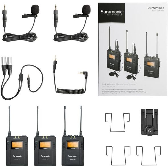 Saramonic UHF Wireless Lavalier Microphone System