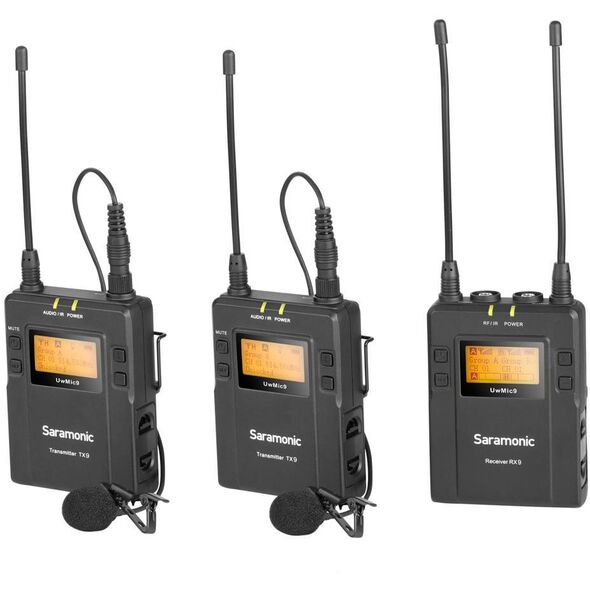 Saramonic UHF Wireless Lavalier Microphone System