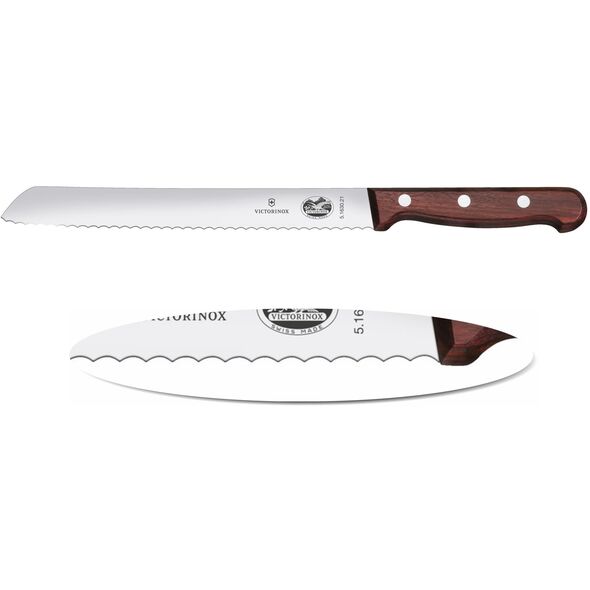 Μαχαίρι ψωμιού Victorinox Wood, 21 cm, οδοντωτή άκρη