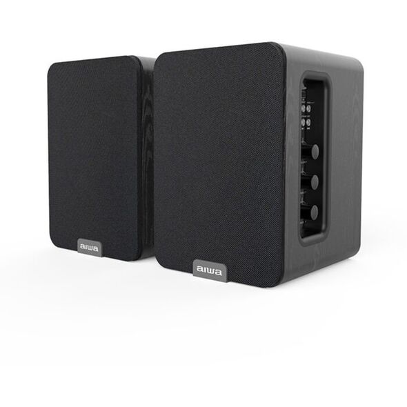 Ζεύγος ενεργών ηχείων Aiwa ASP-A200, μαύρο