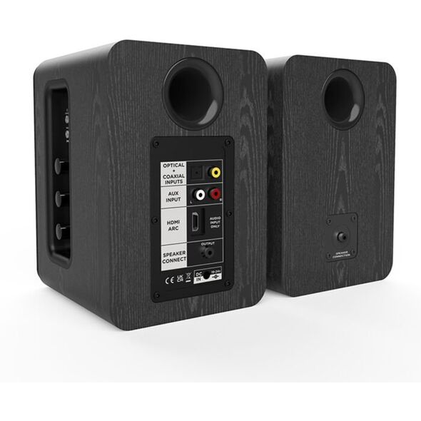 Ζεύγος ενεργών ηχείων Aiwa ASP-A200, μαύρο