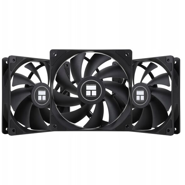 Thermalright TL-C12C X3 PWM Μαύρο 3τμχ. (120mm) (Μαύροι) Ανεμιστήρες