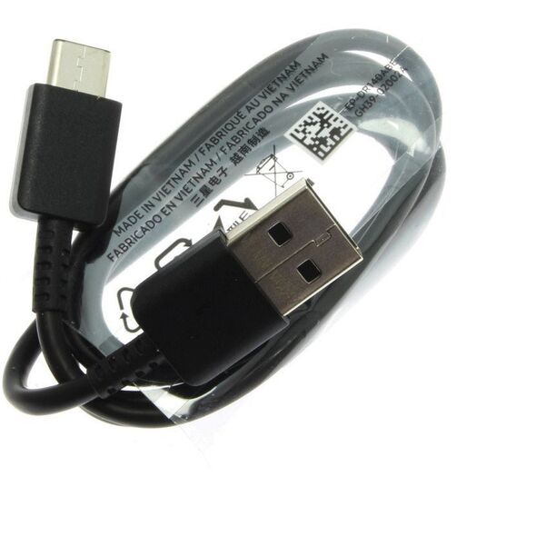 Kabel Samsung EP-DR140ABE USB-A - USB-C 0.8m (Bulk - opakowanie zastępcze) - czarny