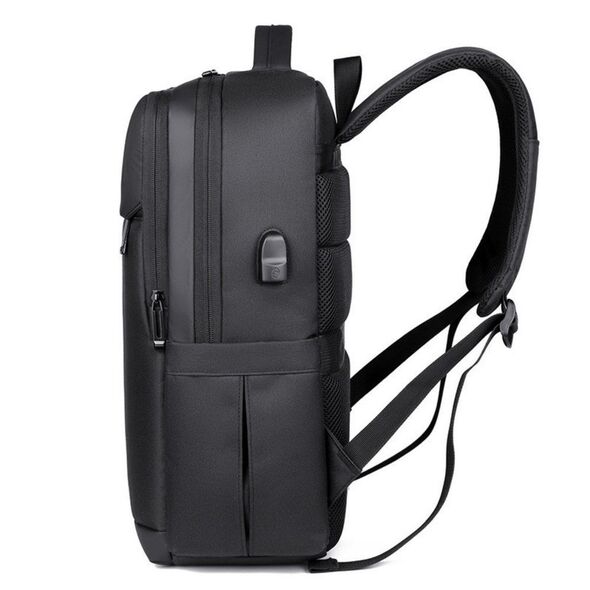 Plecak Miejski USB Kieszeń Na Laptopa Odblaski 16L 45cm LEAN