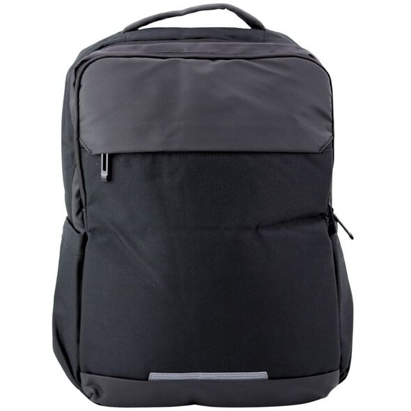 Plecak Miejski Biznesowy USB Kieszeń na Laptopa Czarny 16L 45cm LEAN