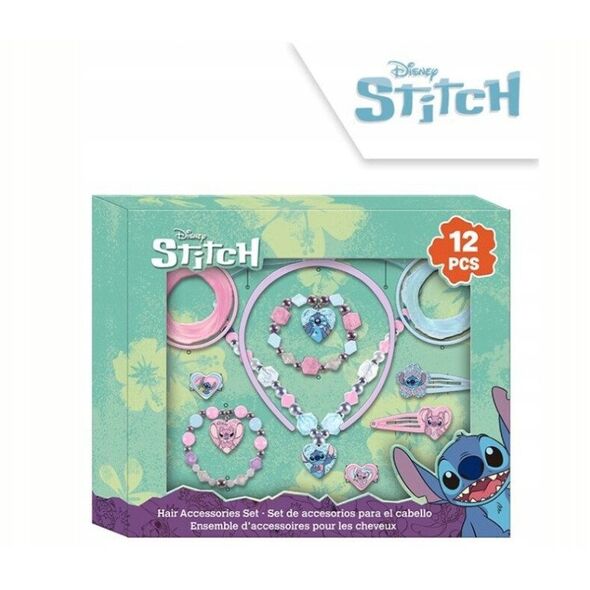 *****Stitch σετ αξεσουάρ και κοσμημάτων για τα μαλλιά 9058