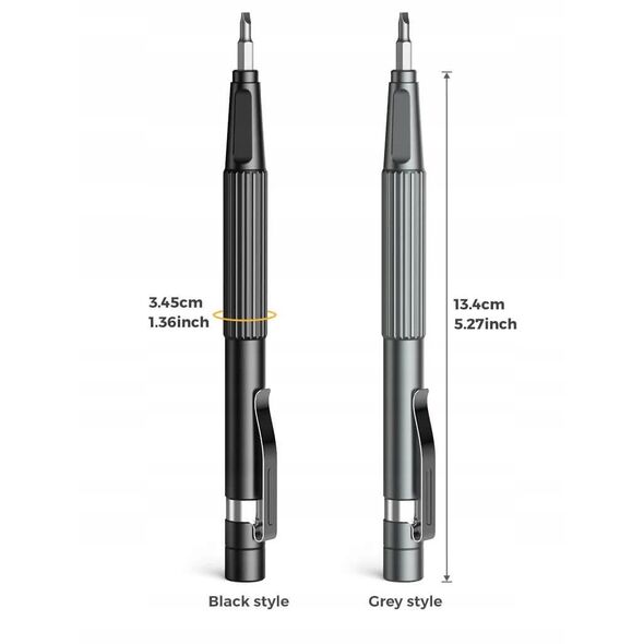 UF-TOOLS - Κατσαβίδι ακριβείας τύπου "pen" με εναλλάξιμες μύτες 13 σε 1