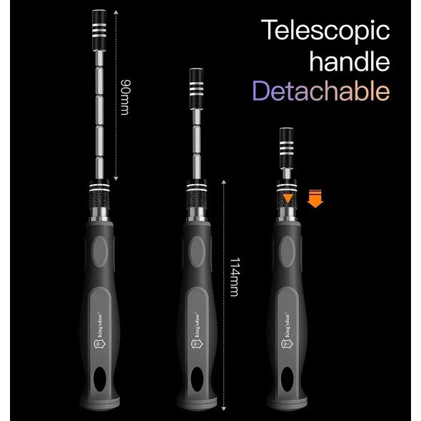 UF-TOOLS - Κατσαβίδι ακριβείας με εναλλάξιμες μύτες 32 σε 1