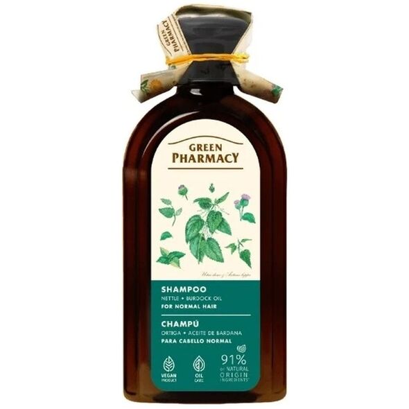 Green Pharmacy Szampon Pokrzywowo-Łopianowy do Włosów Normalnych 350ml