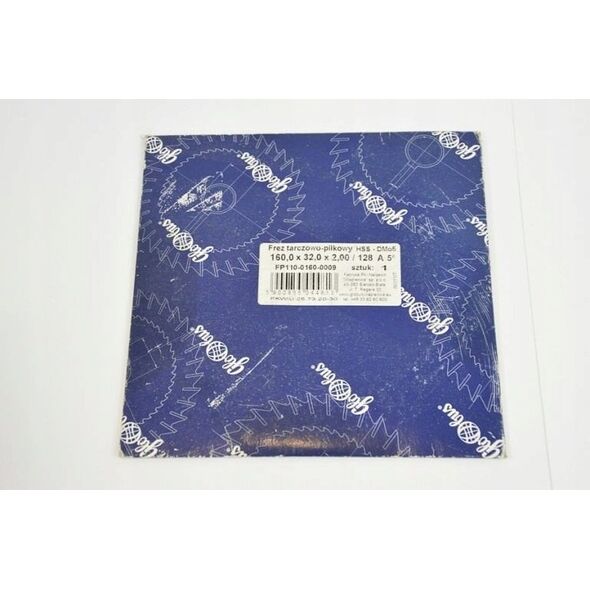 FREZ PILKOWY FI 160,0   2,0 Z128A d32 HSS NFTE