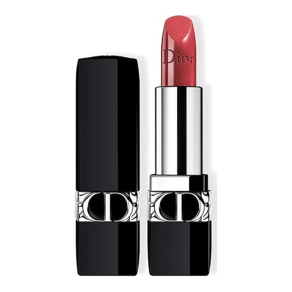 Dior DIOR Rouge Dior Couture Colour Lipstick Floral Lip Care Long Wear 525 Cherie Metallic