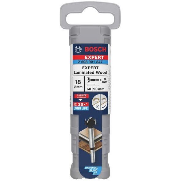 Hinge cutting bit EXPERT Lam Wood 18mm