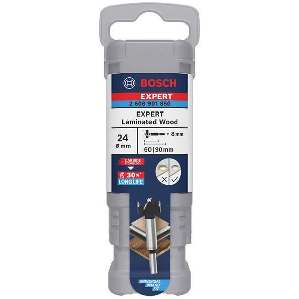 Hinge cutting bit EXPERT Lam Wood 24mm