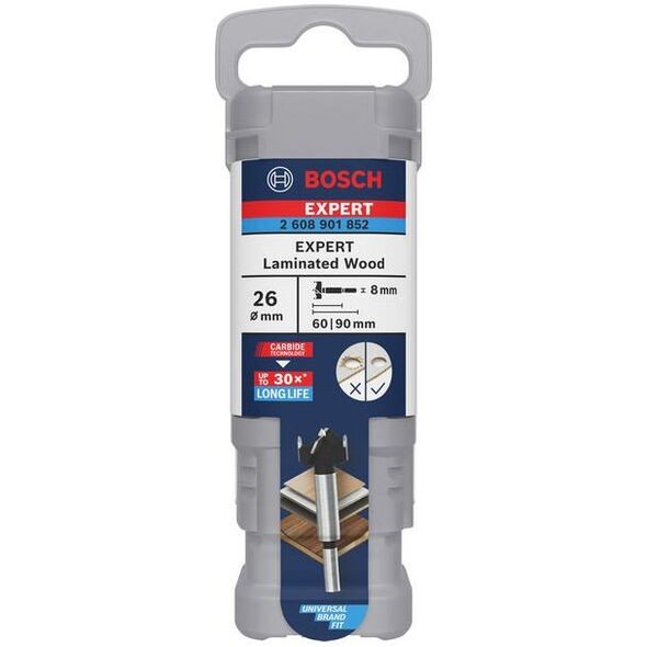 Hinge cutting bit EXPERT Lam Wood 26mm