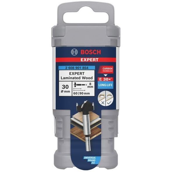 Hinge cutting bit EXPERT Lam Wood 30mm