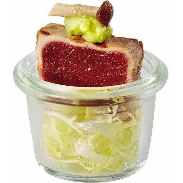 Σετ από 4 Βάζα Mold WECK 0,5l