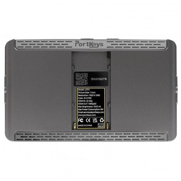 Οθόνη Αφής 7 ιντσών Portkeys LH7H με 1000 Nits