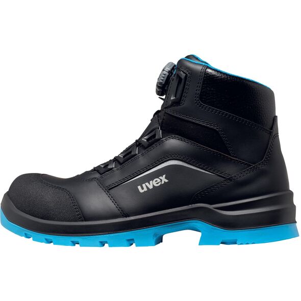 uvex Stiefel 95692 BOA schw/bl S S3 PUR W11 44