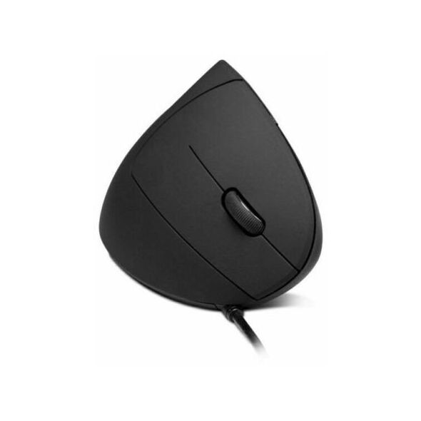 Perixx PERIMICE-513 C Κάθετο εργονομικό ποντίκι, USB-C, μαύρο, δεξιόχειρες