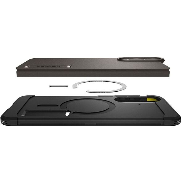 Spigen Tough Armor MagSafe - Θήκη για Samsung Galaxy S25 Edge (Gunmetal)