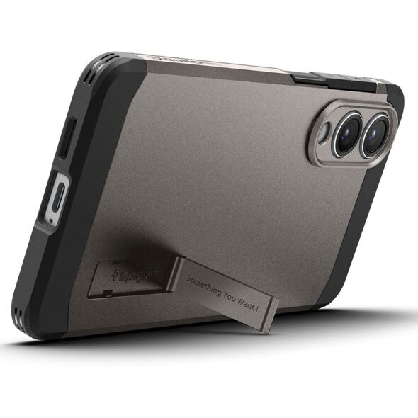 Spigen Tough Armor MagSafe - Θήκη για Samsung Galaxy S25 Edge (Gunmetal)