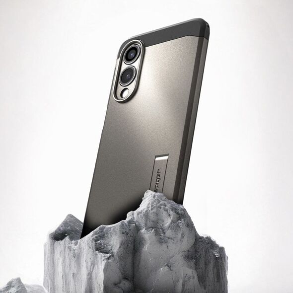 Spigen Tough Armor MagSafe - Θήκη για Samsung Galaxy S25 Edge (Gunmetal)