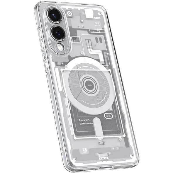 Spigen Ultra Hybrid Mag MagSafe - Θήκη για Samsung Galaxy S25 Edge (Zero One White)