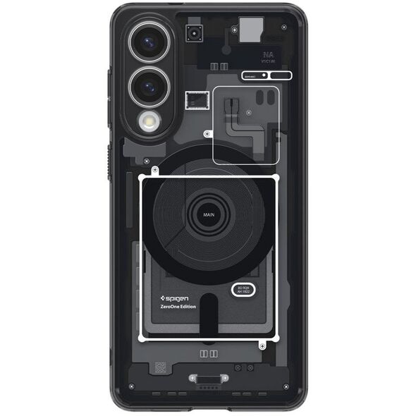Spigen Ultra Hybrid Mag MagSafe - Θήκη για Samsung Galaxy S25 Edge (Zero One Black)