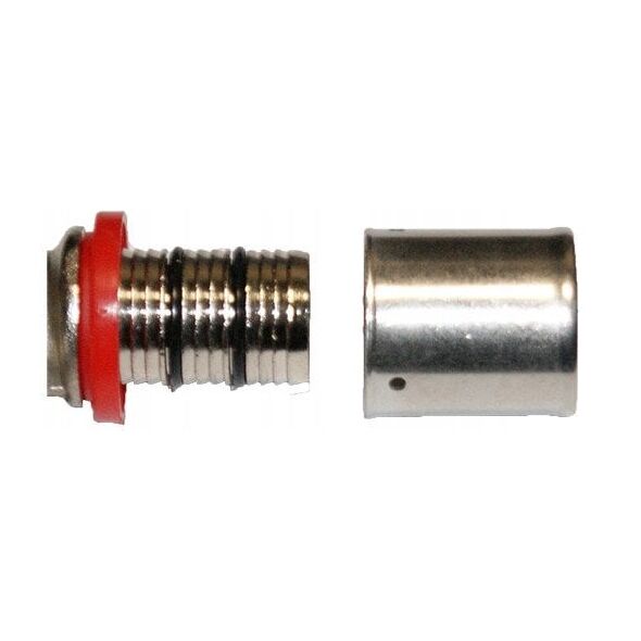 Σύνδεσμος συμπίεσης Diamond ZŁ-CH, PEX-AL-PEX, ορείχαλκος 3/4"x20 FZZ-001.3/4X20.ZŁ-CH