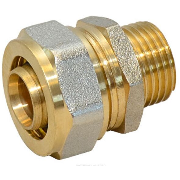 Σύνδεσμος Diamond ZŁ-CH, PEX-AL-PEX, ορείχαλκος 1"x32 FTN-001.1X32.ZŁ-CH