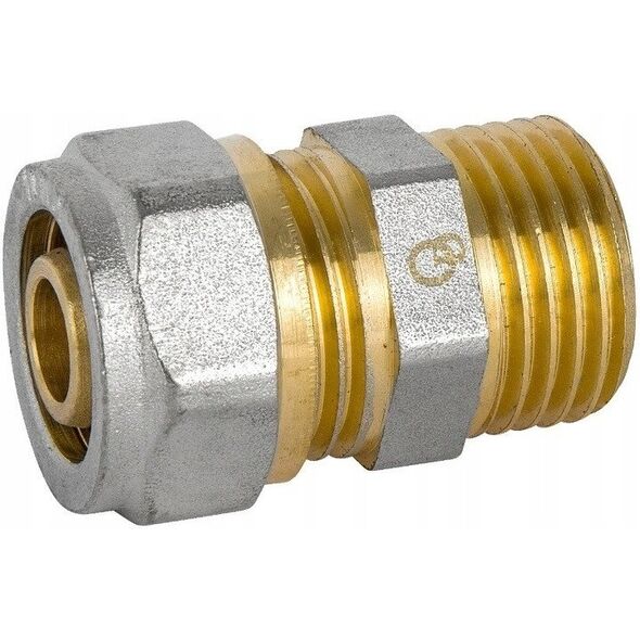 Σύνδεσμος Diamond ZŁ-CH, PEX-AL-PEX, ορείχαλκος 1"x32 FTN-001.1X32.ZŁ-CH