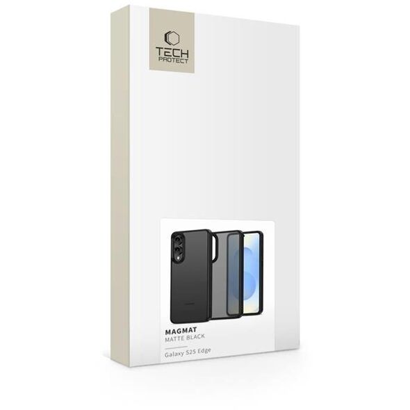 Etui Tech-Protect Magmat Samsung Galaxy S25 Edge Matte Black