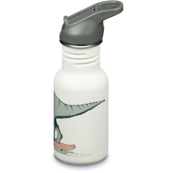 Kid Kanteen Classic Narrow (Flip Sport), 355ml/12oz, Dino Skate