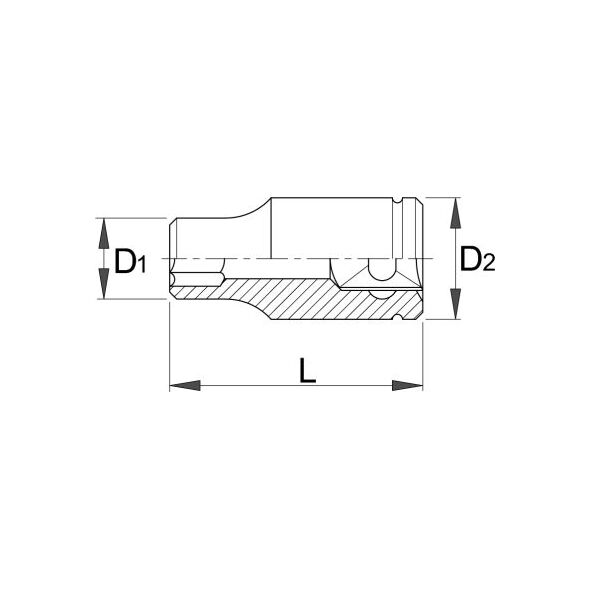 Unior Nasadka Torx 1/4" E10 (607916)