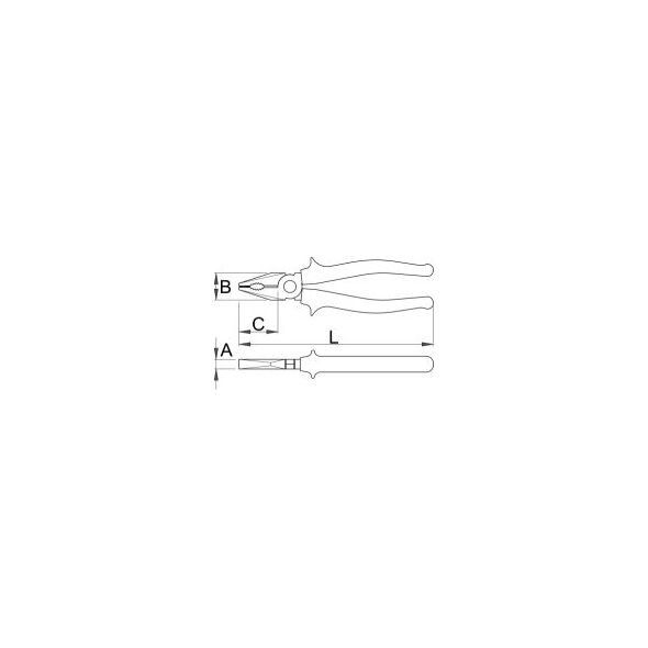 Unior Szczypce uniwersalne 180mm (608675)