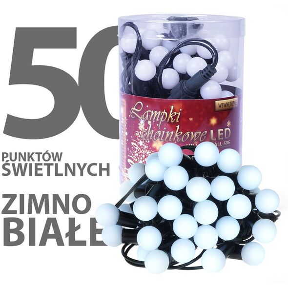 Εσωτερικά φώτα μπάλες LW-LED-SBALL-50G Ψυχρό λευκό