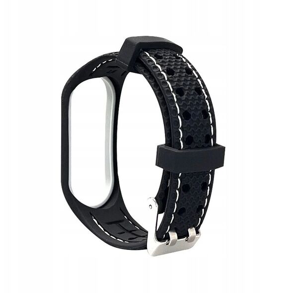 Λουράκι από ελαστομερές LIFESTYLE για XIAOMI Mi Band 7 μαύρο (03)