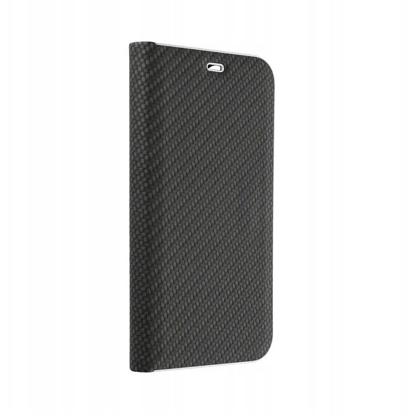 Θήκη LUNA Book Carbon για SAMSUNG S24 μαύρο