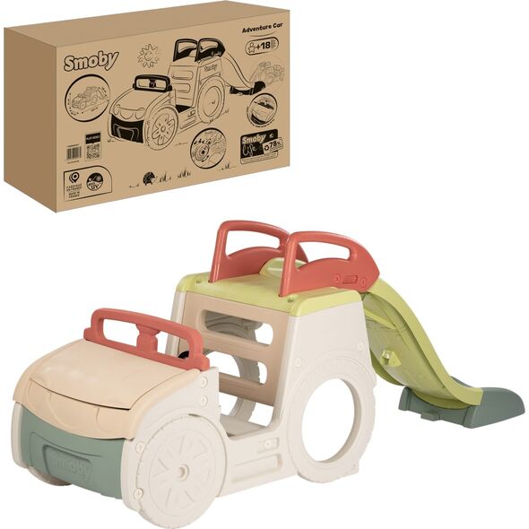 Smoby Smoby Samochód Przygód 3w1 840207