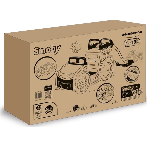 Smoby Smoby Samochód Przygód 3w1 840207