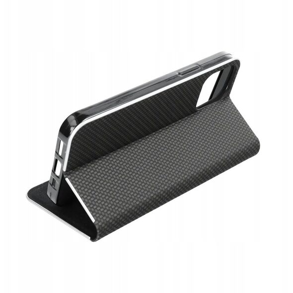 Θήκη LUNA Book Carbon για SAMSUNG S24 μαύρο