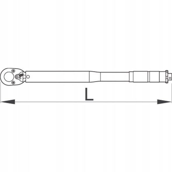 KLUCZ DYNAMOMETRYCZNY 1/2"  28-210 NM UNIOR
