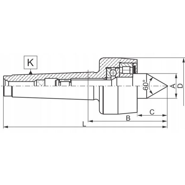 KIEL TOKARSKI OBROTOWY 8811-4/II PZKK