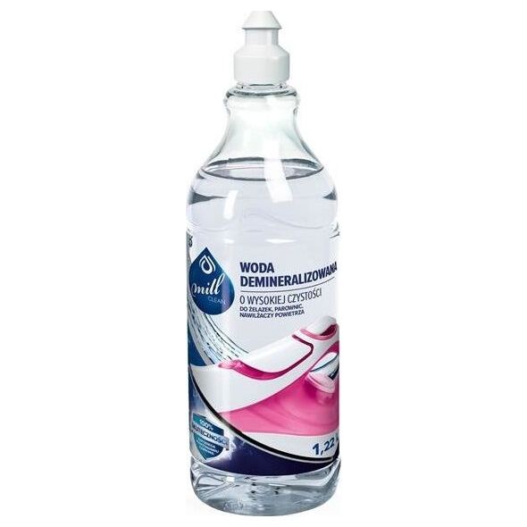 Mill MILL_Clean woda demineralizowana o wysokiej czystości do żelazek, parownic, nawilżaczy powietrza 1,22l