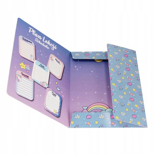 Φάκελος με λάστιχο Α4 Unicorn STK FOL10/100