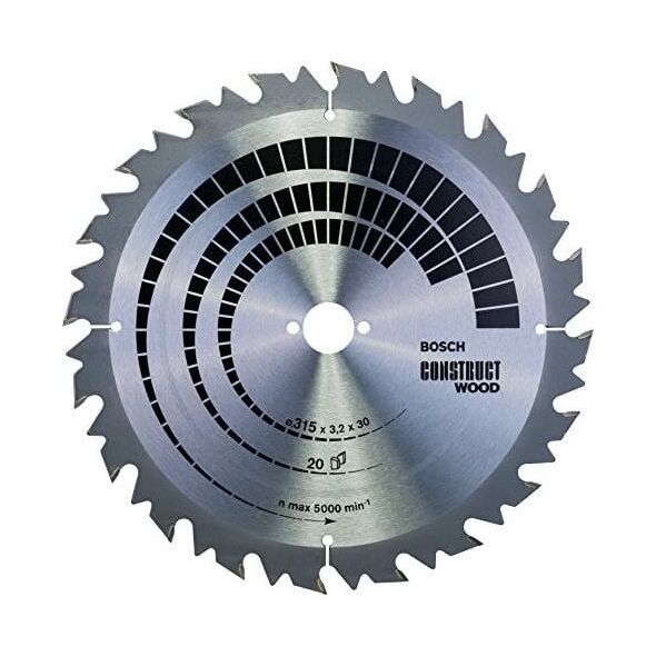Bosch Circular saw blade CW WO S 315x30-20 - 2608640701