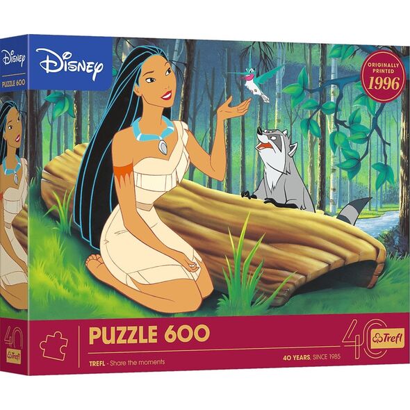 PUZZLE 600 40lecie Trefl Pocahontas 37605