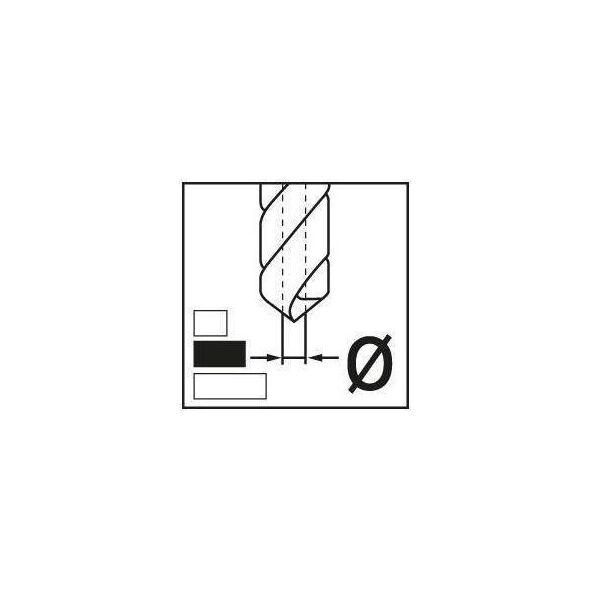 Wiertło DORMER Wiertło krótkie z chwytem cylindrycznym DORMER