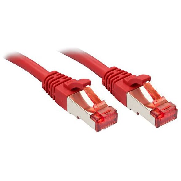 Lindy Patchcord Cat.6 S/FTP, 10m, czerwony (47738)