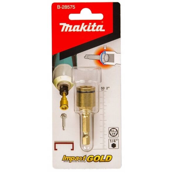 Εξάρτημα 1/4" HEX 9,6X50MM (με δακτύλιο) IG για βίδες INOX
